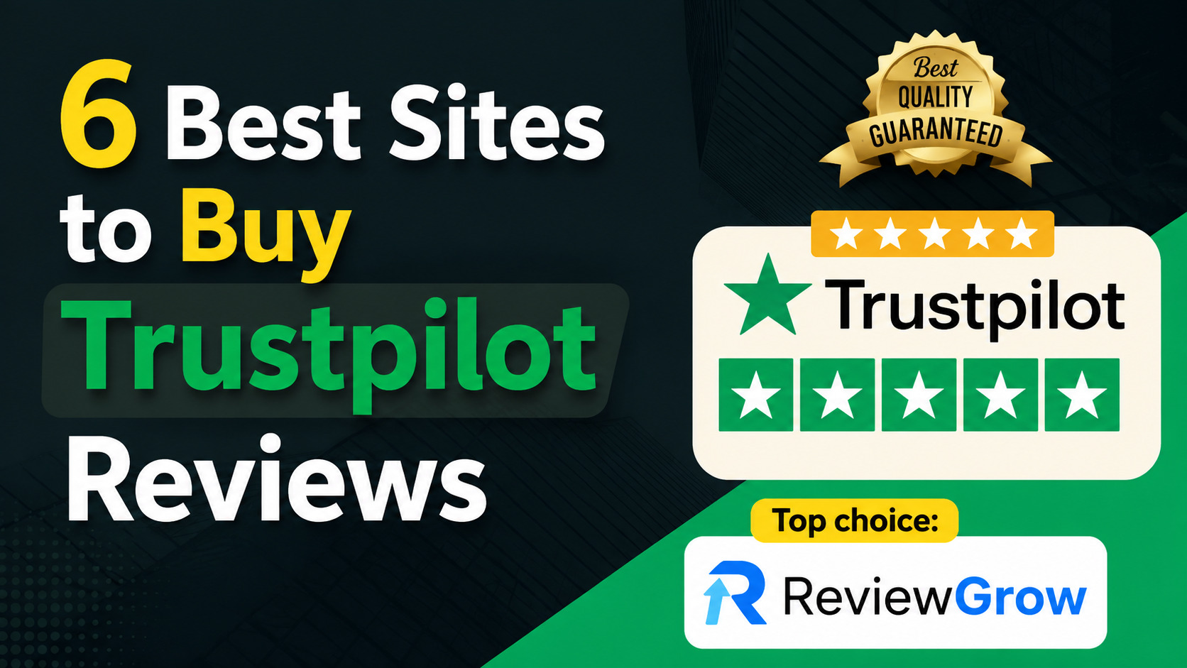 6 Best Sites to Buy Trustpilot Reviews (Safe, Legit & Affordable) 6 Best Sites to Buy Trustpilot Reviews (Safe, Legit & Affordable)