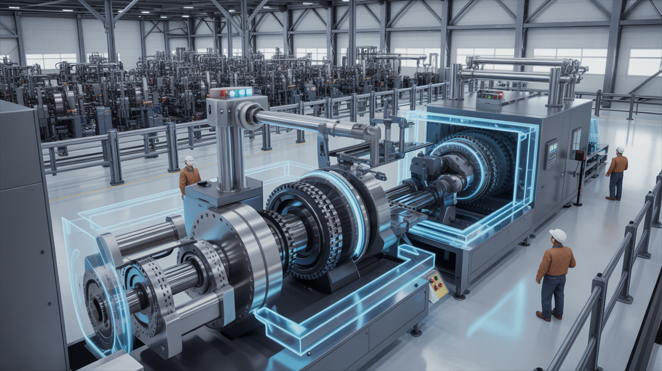 animation in industrial equipment