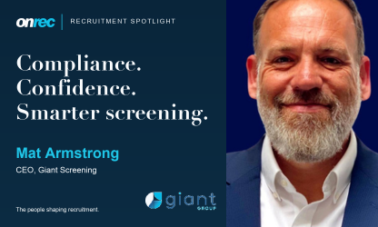 Recruitment Spotlight: Mat Armstrong, CEO, Giant Screening