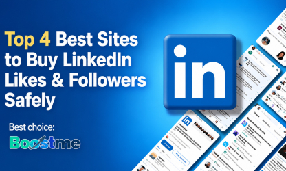 Top 4 Best Sites to Buy LinkedIn Likes & Followers Safely (Best Platforms)