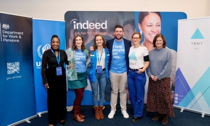 Indeed partners with Tent UK, UNHCR and DWP for Refugee Job Fair