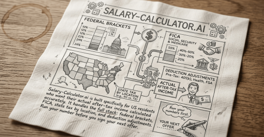 A Step-by-Step Guide to Calculate Net Salary After US Tax